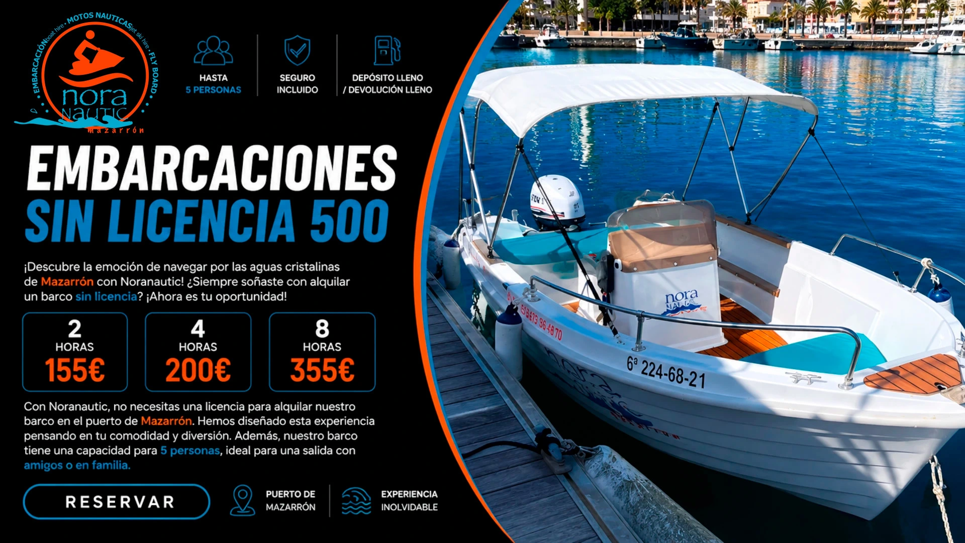 
            Barco sin Licencia 500        
    